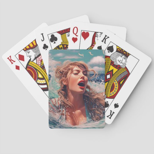Jeu De Cartes Chanter dans l'océan (dos)