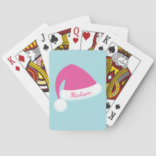 Jeu De Cartes Chapeau rose personnalisé Jouer des cartes