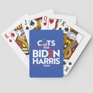 JEU DE CARTES CHAQUE CHAÎNE DE BIDEN HARRIS
