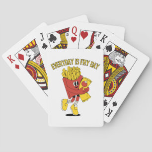 Jeu De Cartes Chaque Jour Est Le Jour Des Frites