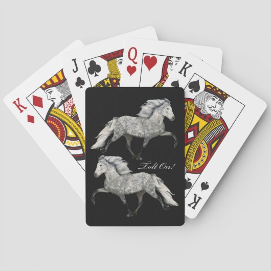 Jeu De Cartes Charismatique Du Cheval Gaité (dos)