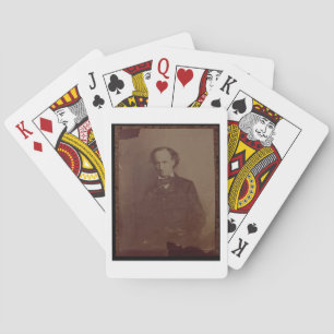 Jeu De Cartes Charles Baudelaire (1820-1867), poète français, po
