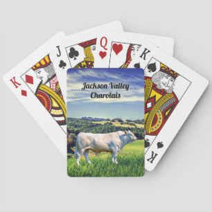 Jeu De Cartes Charolais Bull   