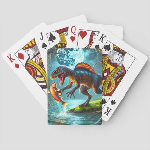 Jeu De Cartes Chasse au dinosaure pour le poisson