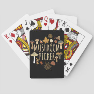 Jeu De Cartes Chasseur de champignons Champignons Picker