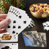 Jeu De Cartes Chasseur Spitfire construit par les Britanniques (In Situ)
