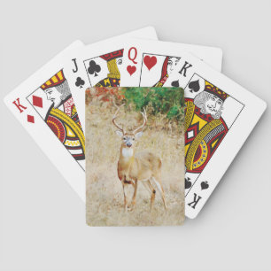 Jeu De Cartes Chasseurs d'art Deer Buck Jouer des cartes