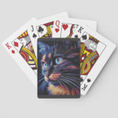 Jeu De Cartes Chat Abstrait (dos)