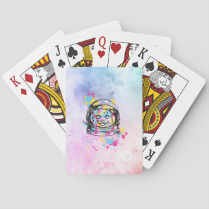 Jeu De Cartes Chat Astronaute