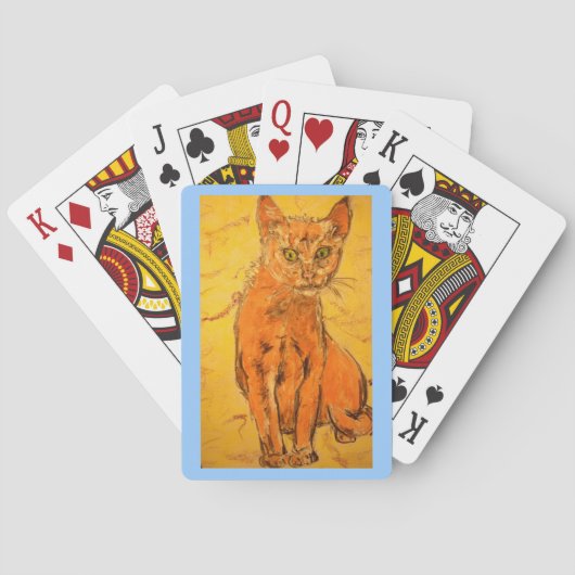 Jeu De Cartes Chat cool (dos)