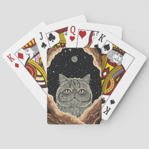 Jeu De Cartes Chat Cosmique
