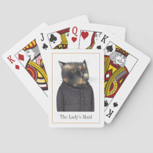 Jeu De Cartes CHAT DE LA FEMME Jouer Cartes + Texte