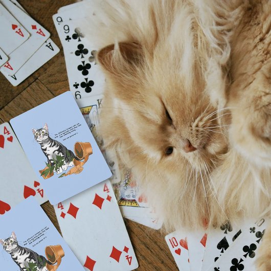 Jeu De Cartes Chat de méfaits de plante