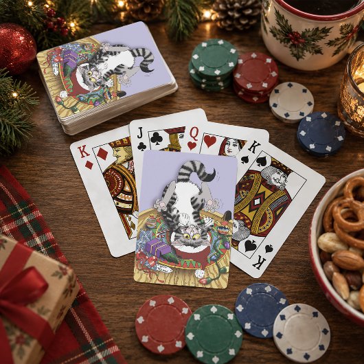 Jeu De Cartes Chat de Noël