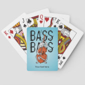 Jeu De Cartes Chat drôle Jouer une double basse (dos)