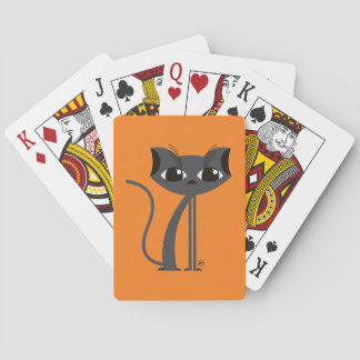 Jeu De Cartes Chat éffrayant - Cartes de lecture