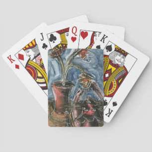 Jeu De Cartes Chat et Fleur I