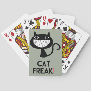 Jeu De Cartes Chat Freak ! Plaisanterie, Armée Green Jouer Carte