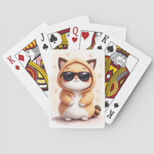 Jeu De Cartes Chat Mignon Ragdoll Kawaii