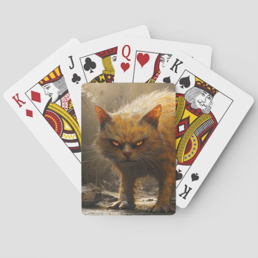 Jeu De Cartes Chat monstre (dos)