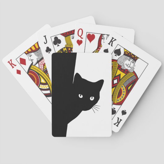 Jeu De Cartes Chat noir (dos)