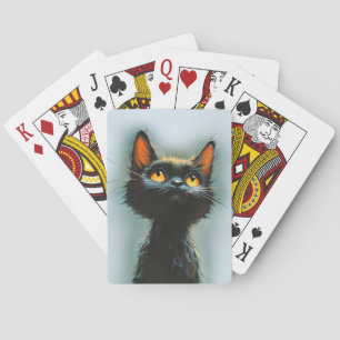 Jeu De Cartes Chat noir enchanté