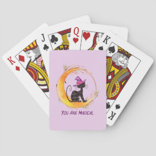 Jeu De Cartes Chat noir - Vous êtes magique