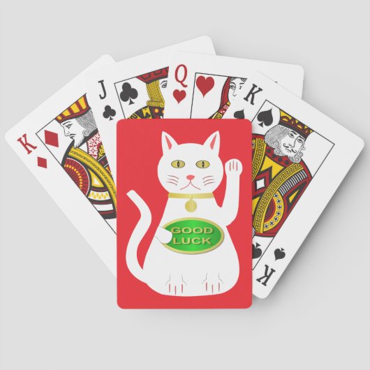 Jeu De Cartes Chat Oriental Lucky (dos)