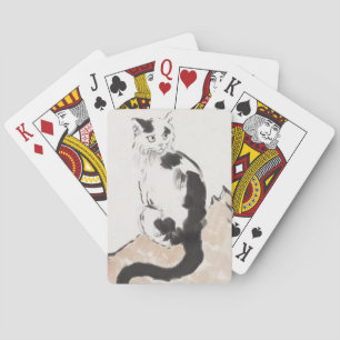 Jeu De Cartes Chat (par Xu Beihong)