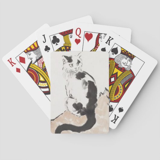 Jeu De Cartes Chat (par Xu Beihong) (dos)