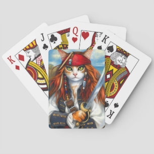 Jeu De Cartes Chat pirate de Swashbuckler   Imaginaire Caractère