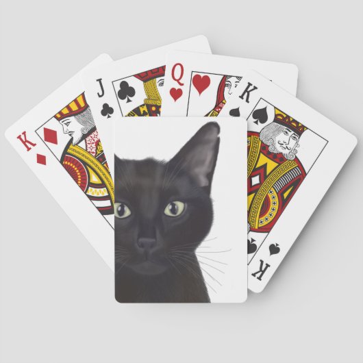 Jeu De Cartes Chat, Portrait de Gus (dos)