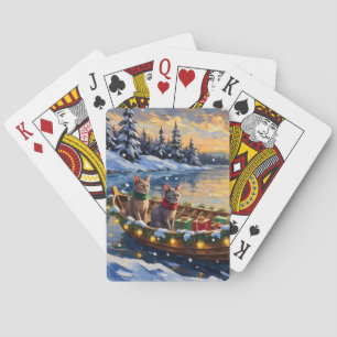 Jeu De Cartes Chat Sphynx Noël Bateau Fêtes