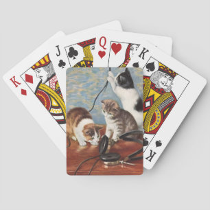 Jeu De Cartes Chat vintage