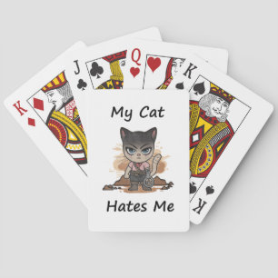 Jeu De Cartes Chat Whimsical