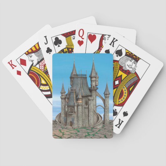 Jeu De Cartes Château de Conte de Fées (dos)