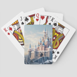 Jeu De Cartes Château de fantaisie dans les montagnes 