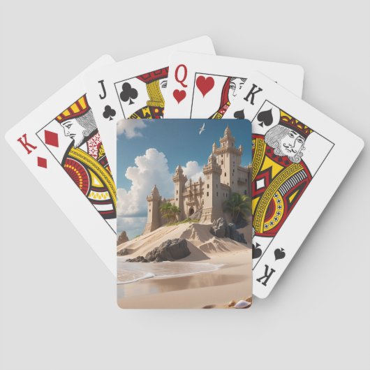 Jeu De Cartes Château de la Plage des Possibilités (dos)