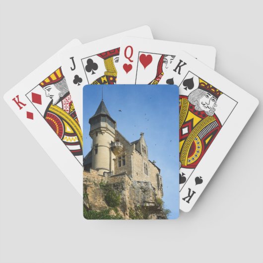 Jeu De Cartes Château de Montfort, Dordogne, France (dos)