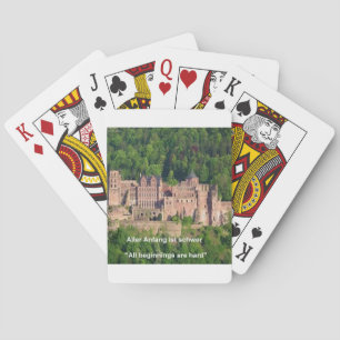 Jeu De Cartes Château de Neuschwanstein Francfort & Citation all