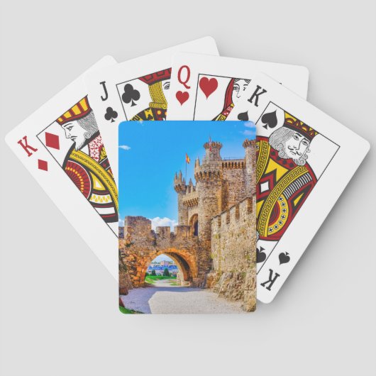 Jeu De Cartes Château de Templiers (dos)