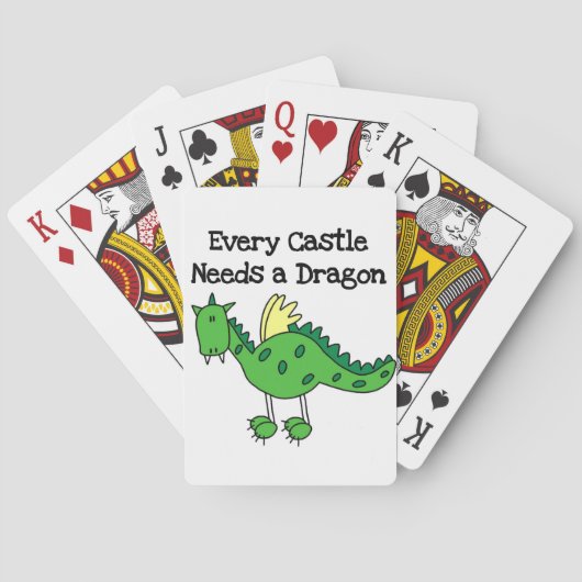 Jeu De Cartes Château Dragon (dos)