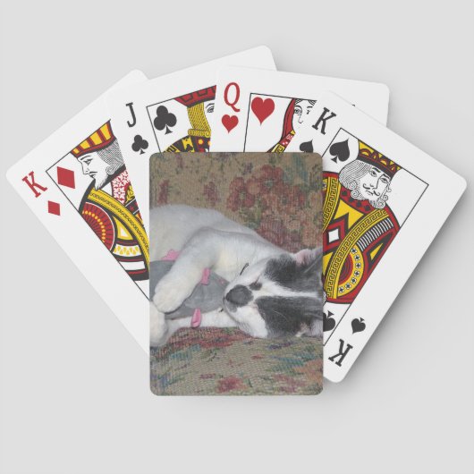 Jeu De Cartes Chaton couchant (dos)
