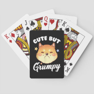 Jeu De Cartes Chaton grincheux contrarié faisant la moue