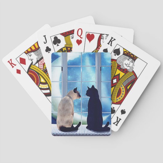 Jeu De Cartes Chats de fenêtre (dos)
