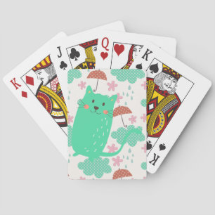 Jeu De Cartes Chats en pluie