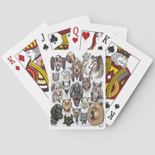 Jeu De Cartes Chats et chiens (dos)