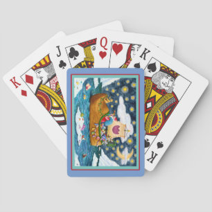 JEU DE CARTES CHAUSSURES NÉERLANDAISES PÈRE NOËL SHIP, ICEBERGS,