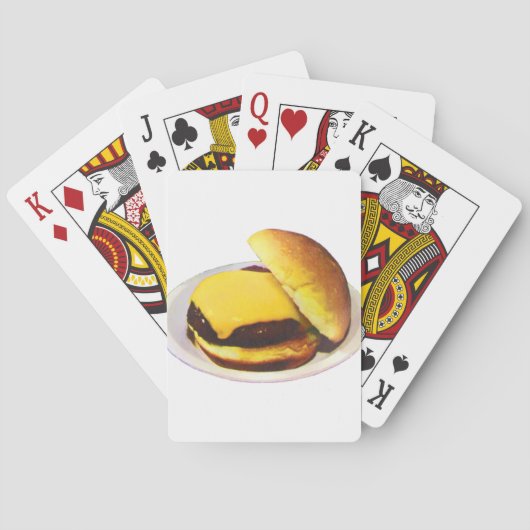Jeu De Cartes Cheeseburger 1955 (dos)