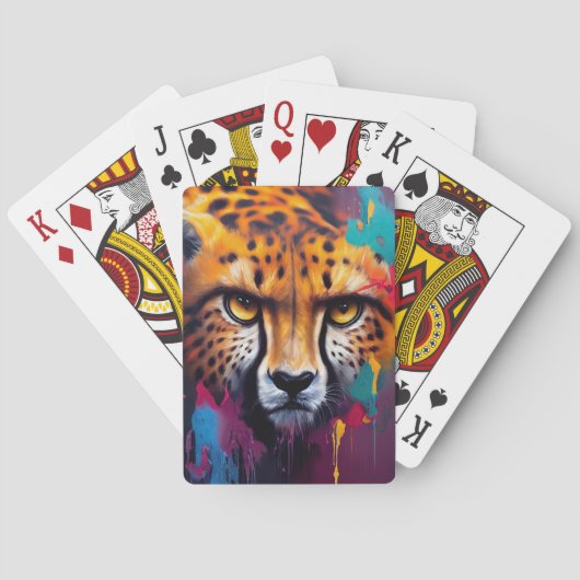 Jeu De Cartes Cheetah Animal Discovery Adventure Nature Planet (dos)